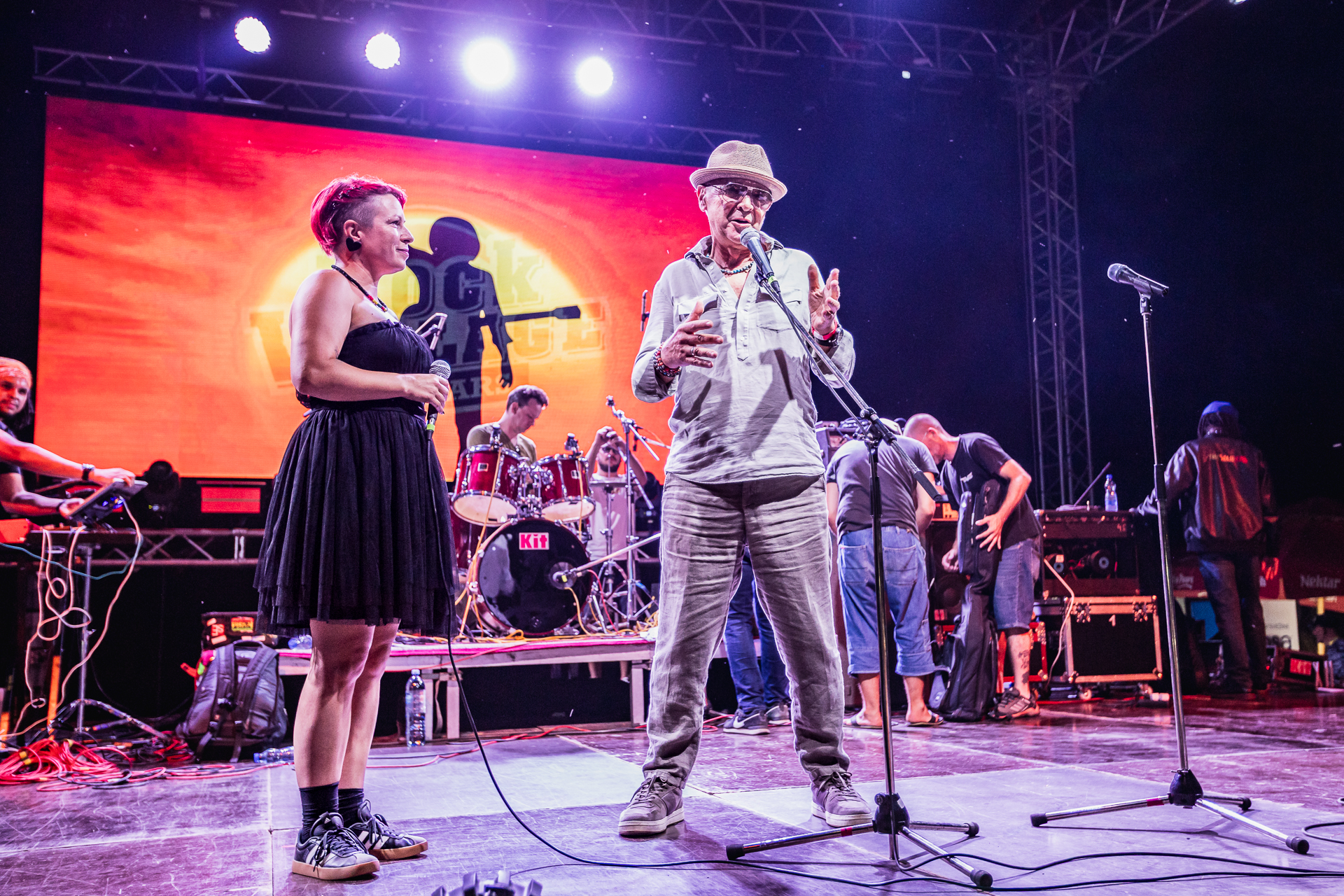 Rockvillage 2025 – Press Wall